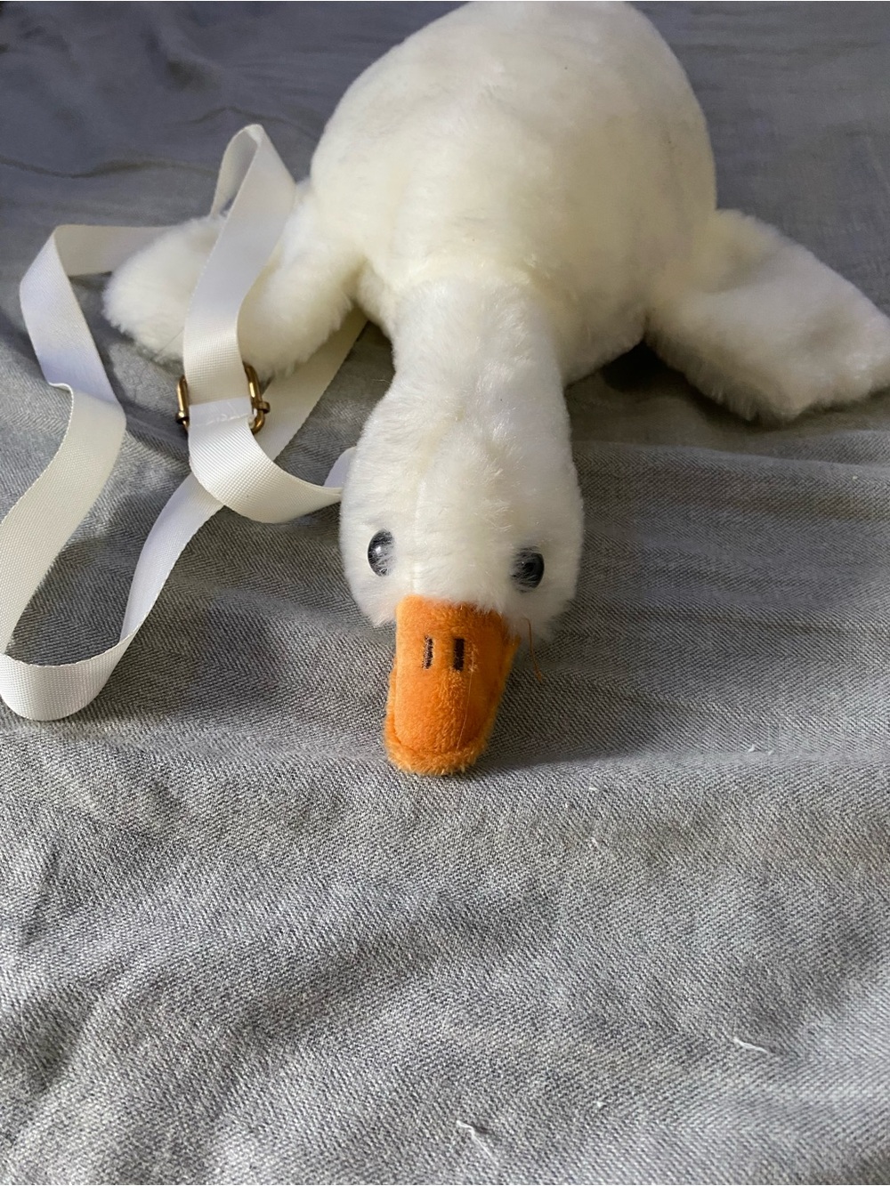 Cute duck plush purse